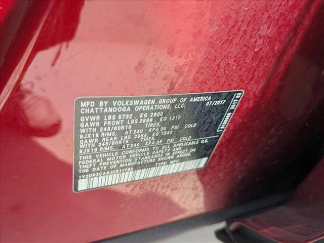 used 2018 Volkswagen Atlas car, priced at $11,999