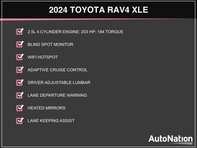 used 2024 Toyota RAV4 car, priced at $28,495