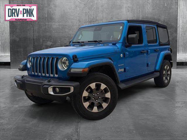 used 2021 Jeep Wrangler Unlimited car, priced at $33,455