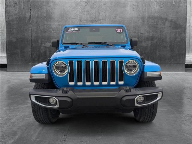 used 2021 Jeep Wrangler Unlimited car, priced at $29,987