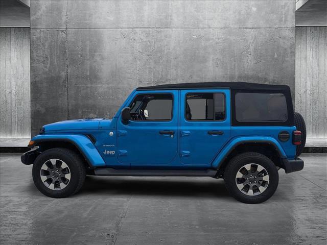 used 2021 Jeep Wrangler Unlimited car, priced at $29,987