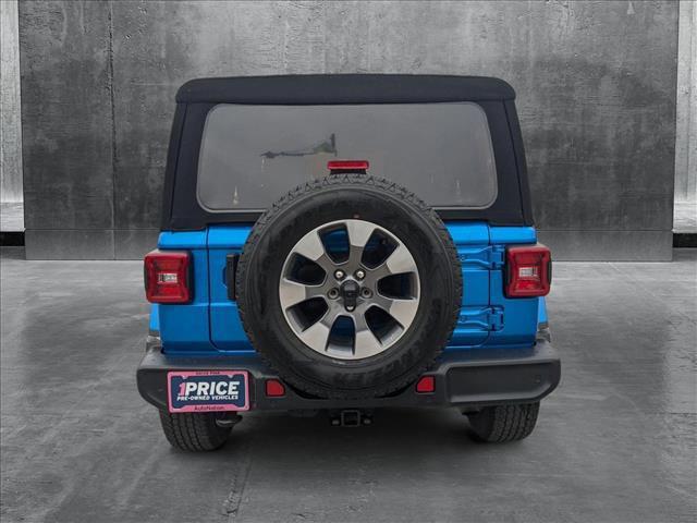 used 2021 Jeep Wrangler Unlimited car, priced at $29,987