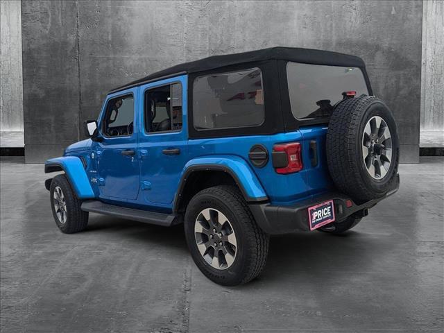 used 2021 Jeep Wrangler Unlimited car, priced at $29,987