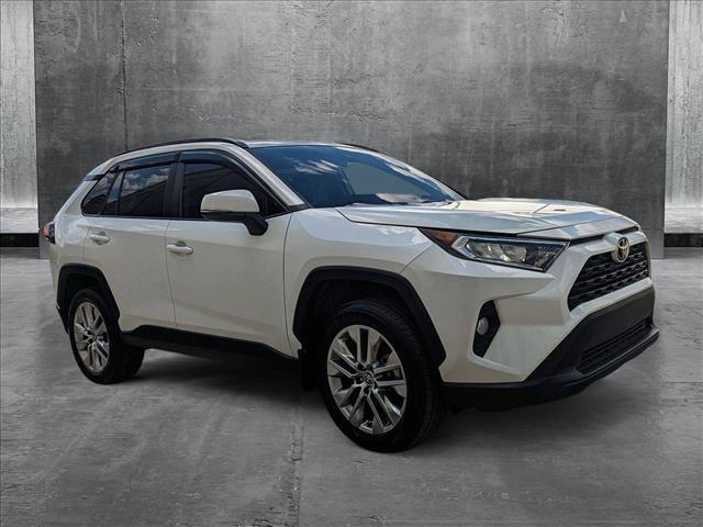 used 2021 Toyota RAV4 car, priced at $17,999