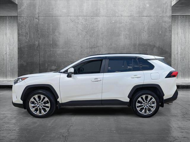 used 2021 Toyota RAV4 car, priced at $17,999