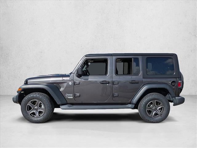 used 2018 Jeep Wrangler Unlimited car, priced at $22,998