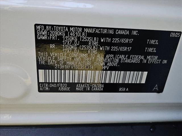 new 2025 Toyota RAV4 car, priced at $30,582