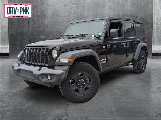 used 2018 Jeep Wrangler Unlimited car, priced at $21,799