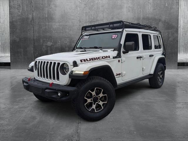 used 2021 Jeep Wrangler Unlimited car, priced at $32,999