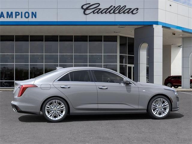 new 2025 Cadillac CT4 car, priced at $46,180