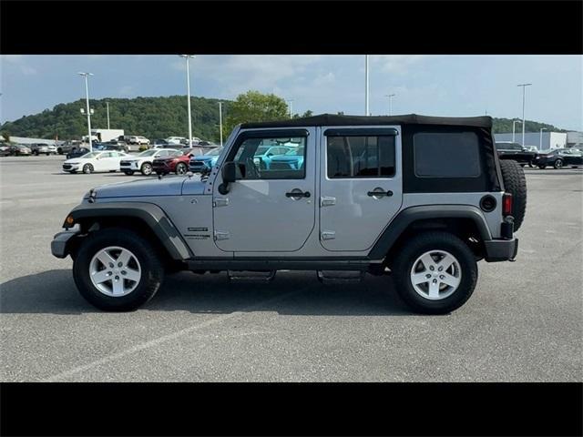 used 2018 Jeep Wrangler JK Unlimited car, priced at $15,695