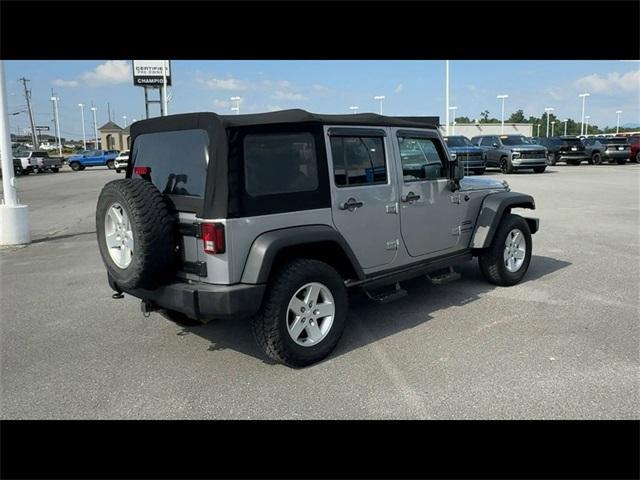 used 2018 Jeep Wrangler JK Unlimited car, priced at $15,695
