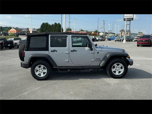 used 2018 Jeep Wrangler JK Unlimited car, priced at $15,695