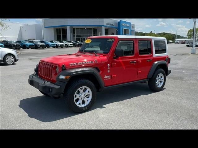 used 2021 Jeep Wrangler Unlimited car, priced at $32,995