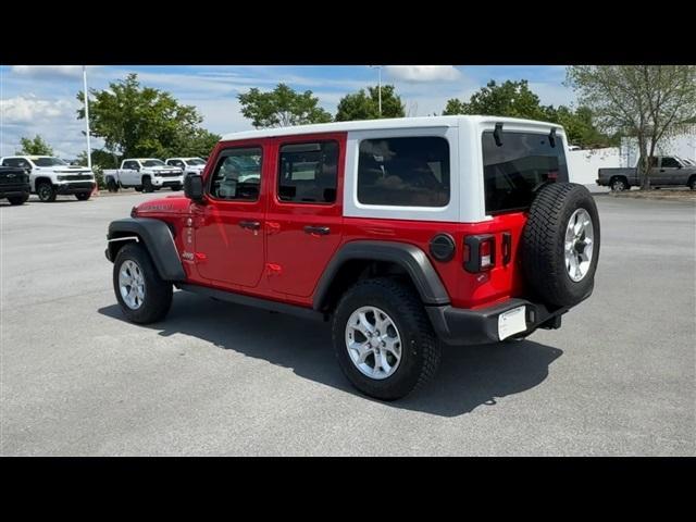 used 2021 Jeep Wrangler Unlimited car, priced at $32,995