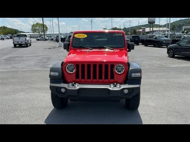 used 2021 Jeep Wrangler Unlimited car, priced at $32,995