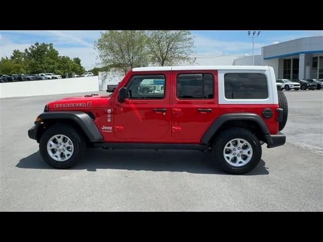 used 2021 Jeep Wrangler Unlimited car, priced at $32,995