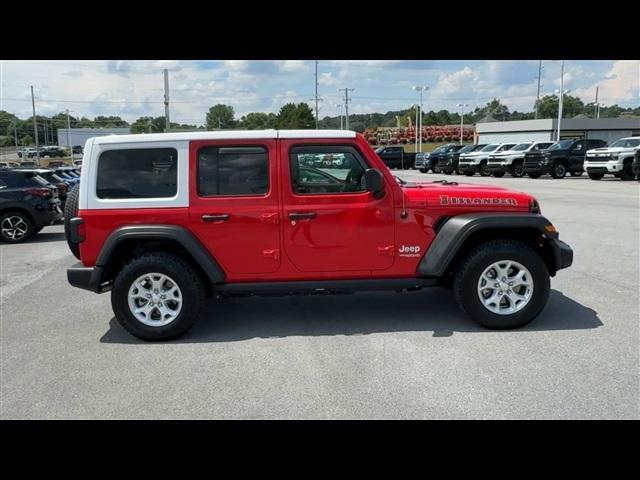 used 2021 Jeep Wrangler Unlimited car, priced at $32,995