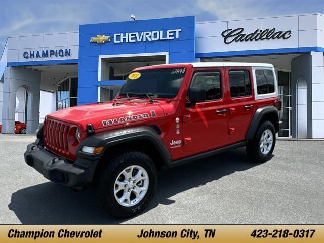 used 2021 Jeep Wrangler Unlimited car, priced at $32,995