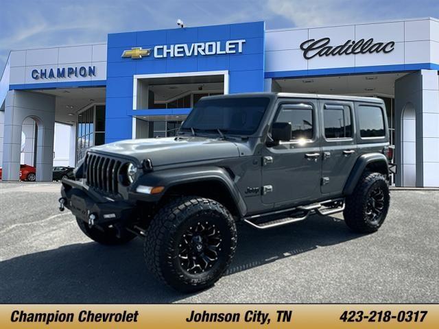 used 2023 Jeep Wrangler car, priced at $37,100