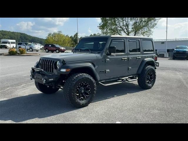 used 2023 Jeep Wrangler car, priced at $37,100