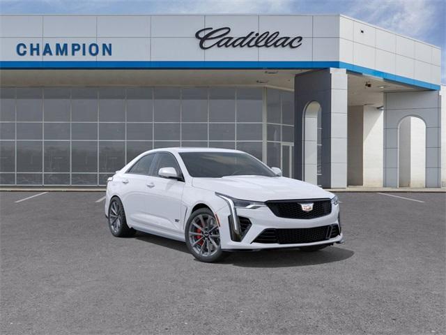 new 2026 Cadillac CT4-V car, priced at $75,650