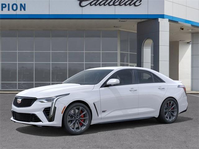 new 2026 Cadillac CT4-V car, priced at $75,650