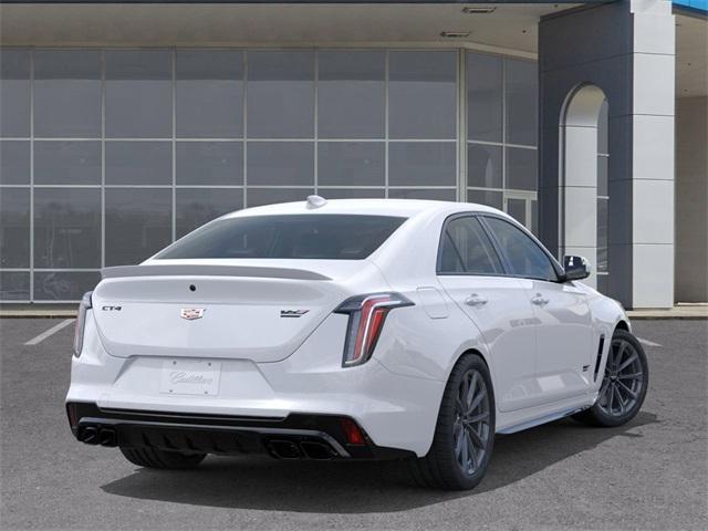 new 2026 Cadillac CT4-V car, priced at $75,650