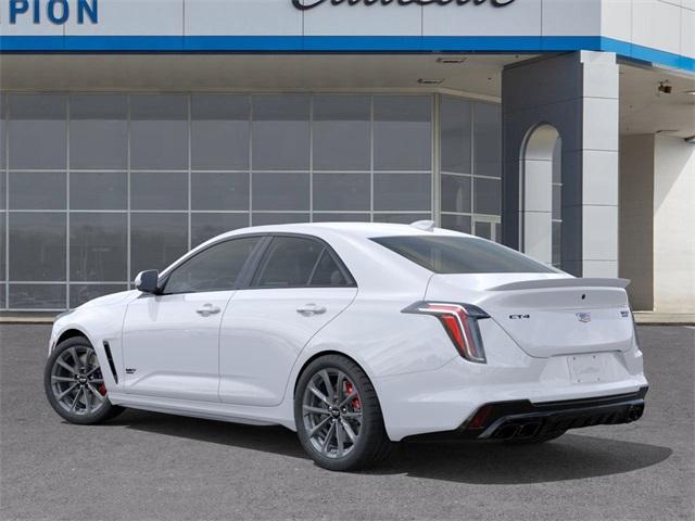 new 2026 Cadillac CT4-V car, priced at $75,650