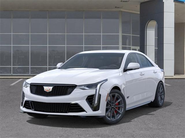 new 2026 Cadillac CT4-V car, priced at $75,650
