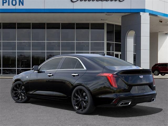 new 2025 Cadillac CT4 car, priced at $49,445