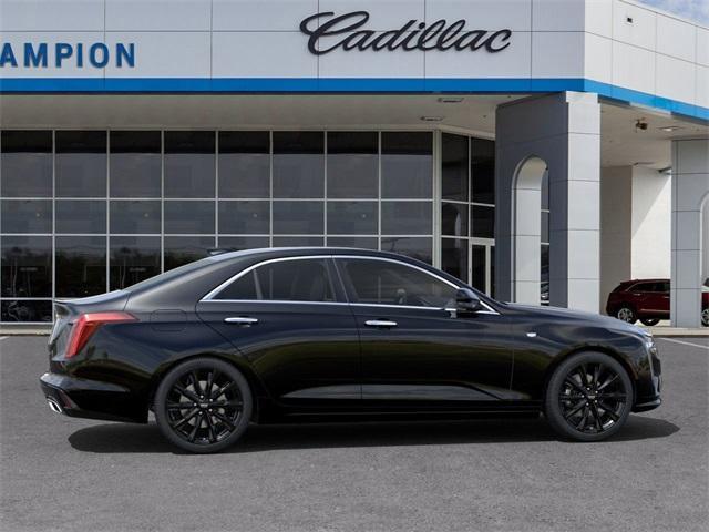 new 2025 Cadillac CT4 car, priced at $49,445