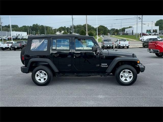 used 2017 Jeep Wrangler Unlimited car, priced at $21,500