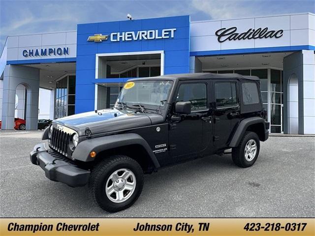used 2017 Jeep Wrangler Unlimited car, priced at $21,500