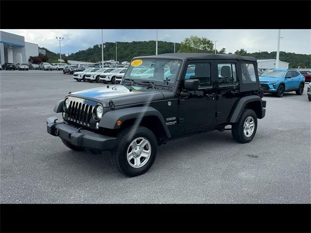 used 2017 Jeep Wrangler Unlimited car, priced at $21,500
