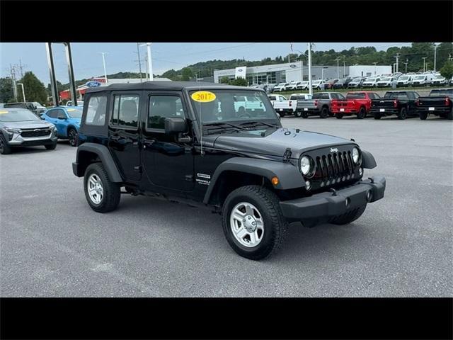 used 2017 Jeep Wrangler Unlimited car, priced at $21,500