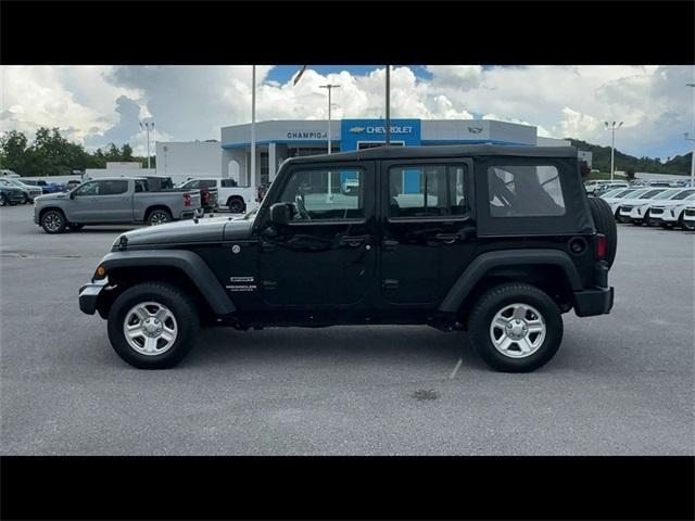 used 2017 Jeep Wrangler Unlimited car, priced at $21,500