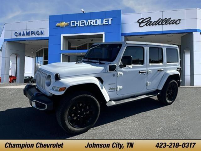 used 2022 Jeep Wrangler Unlimited 4xe car, priced at $35,790