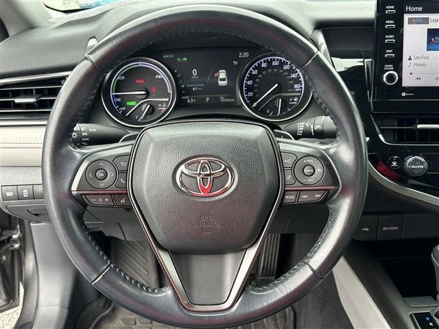 used 2021 Toyota Camry Hybrid car, priced at $25,844