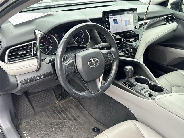 used 2021 Toyota Camry Hybrid car, priced at $25,844