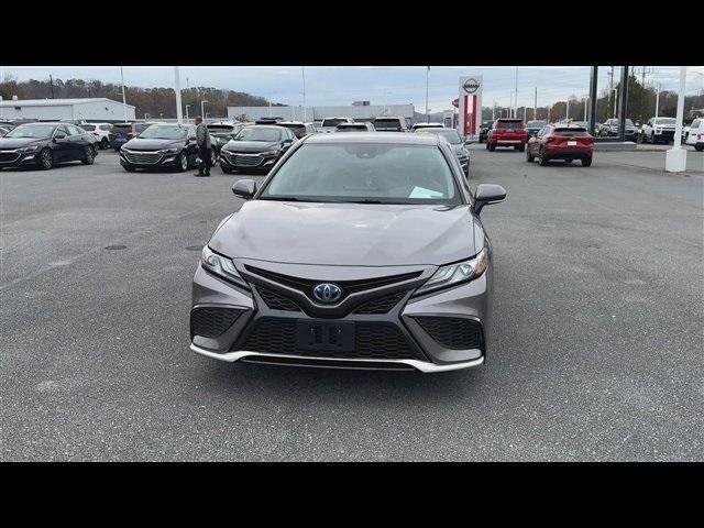 used 2021 Toyota Camry Hybrid car, priced at $25,844