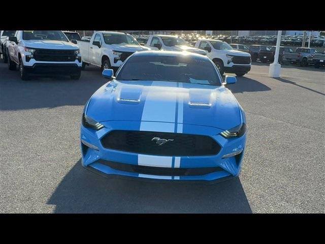 used 2022 Ford Mustang car, priced at $26,500