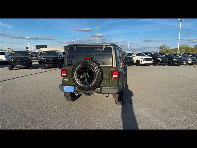 used 2022 Jeep Wrangler Unlimited car, priced at $34,100