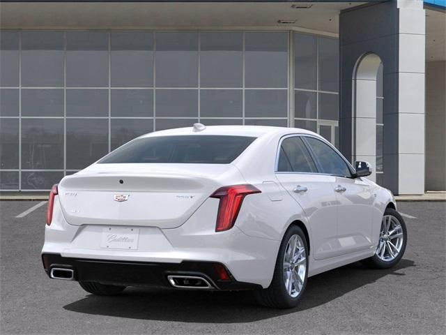 new 2025 Cadillac CT4 car, priced at $42,430