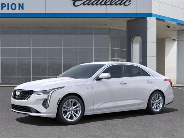 new 2025 Cadillac CT4 car, priced at $42,430