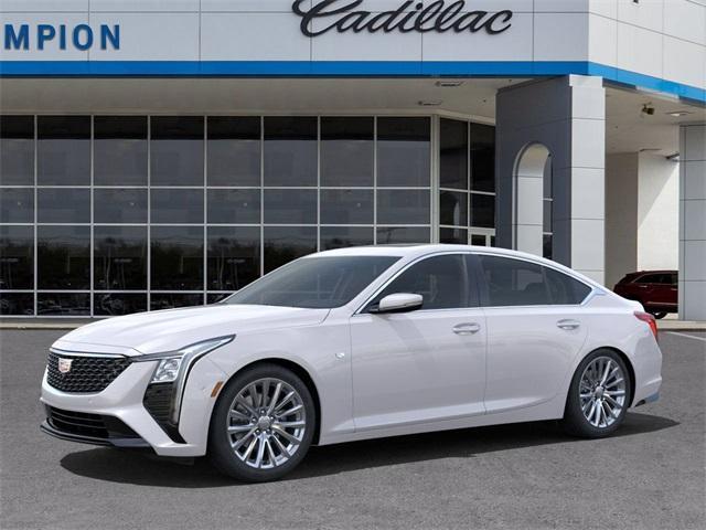 new 2025 Cadillac CT5 car, priced at $55,780