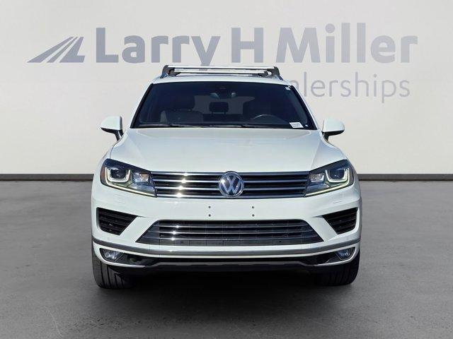 used 2017 Volkswagen Touareg car, priced at $18,000