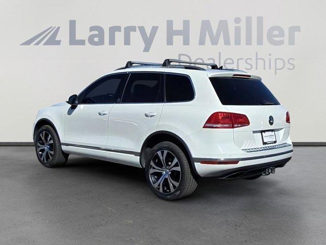 used 2017 Volkswagen Touareg car, priced at $18,000