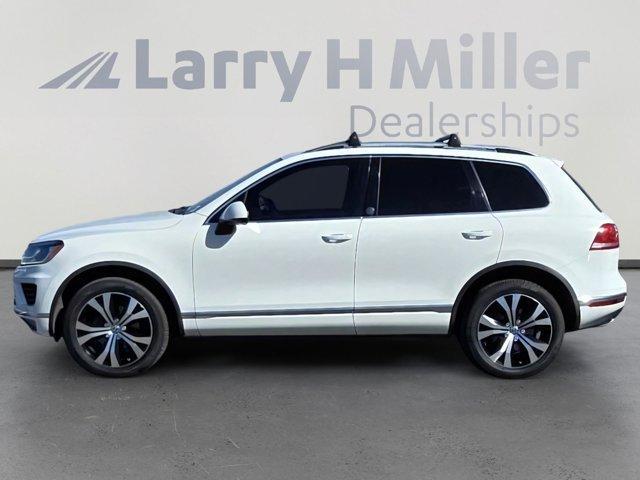 used 2017 Volkswagen Touareg car, priced at $18,000