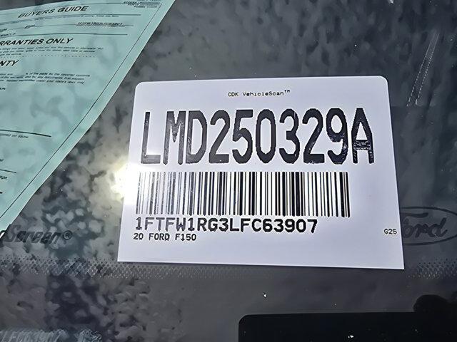 used 2020 Ford F-150 car, priced at $58,000